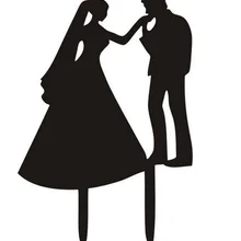 100 шт./лот Творческий поцелуи любителей рук дизайн акриловые свадебные вставлены карты Свадебный торт Топпер украшения для торта для вечеринки