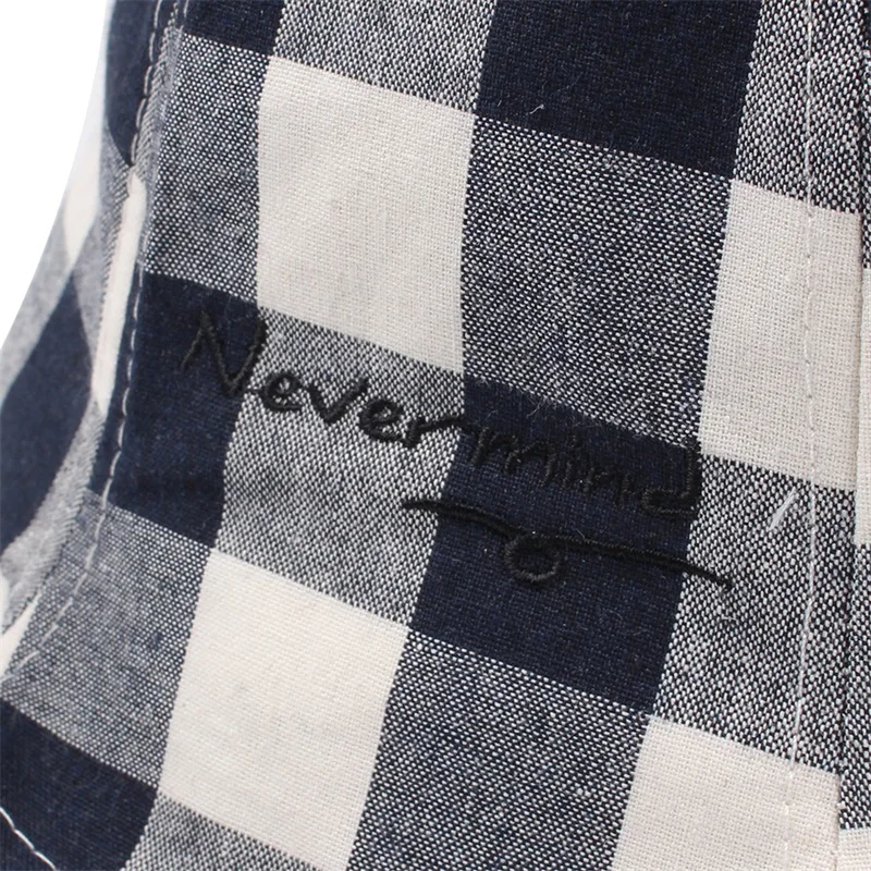 Casual Plaid Baby Hat Cotton Boys Girls Sun Cap Spring Summer Kids Clothes Fashion Baby Girals Bucket Hat Baby Girls Clothing (18)