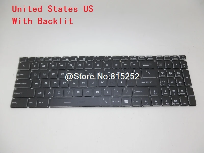 

Laptop Keyboard For MSI GS70 2OD-011CN 2PC-443CN 2PC-633XCN 2QC-019XCN 2QD-487CN United States US