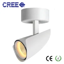 Светодиодный светильник-трек Точечный светильник COB 30 Вт 40 Вт CREE Потолочный светильник Точечный рельсовый светильник-трек лампа для магазина одежды художественная галерея магазин