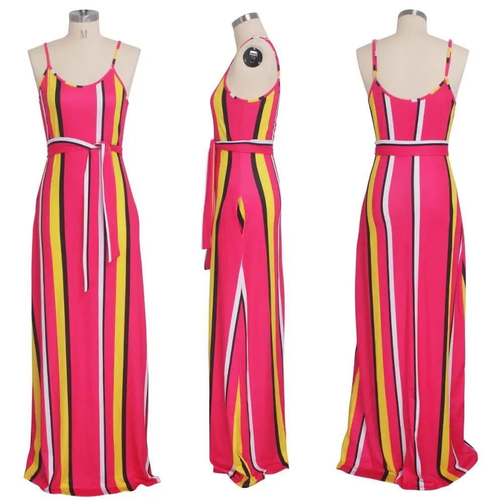 Joiekuno полосатая повязка Летняя мода для вечеринок Vestidos леди 2019 Bodycon Сексуальная