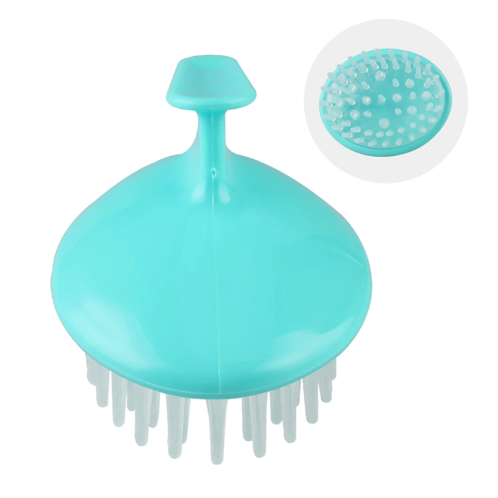 Пластиковая Массажная щетка для тела, инструмент для удаления перхоти, бытовая насадка для душа, массажный гаджет, Парикмахерская, принадлежности для мытья волос