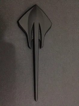 

matte black STINGRAY C7 FENDER EMBLEM BADGE -50 pcs