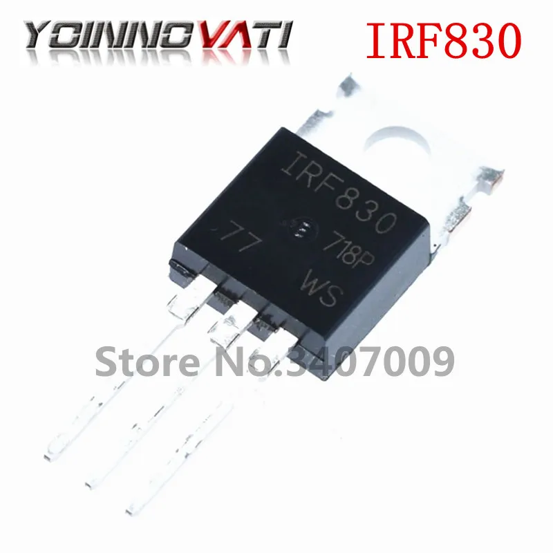 Бесплатная доставка 10 шт./лот IRF830 DIP TO-220 500 В/4.5A/1 5 евро n-канальный оригинальный