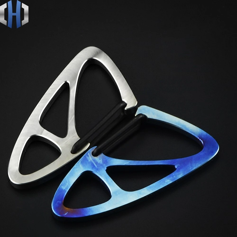 

EDC Titanium Alloy Car Key Chain High-end Men And Women Waist Hanging Personality Simple Anti-lost Key Hanging