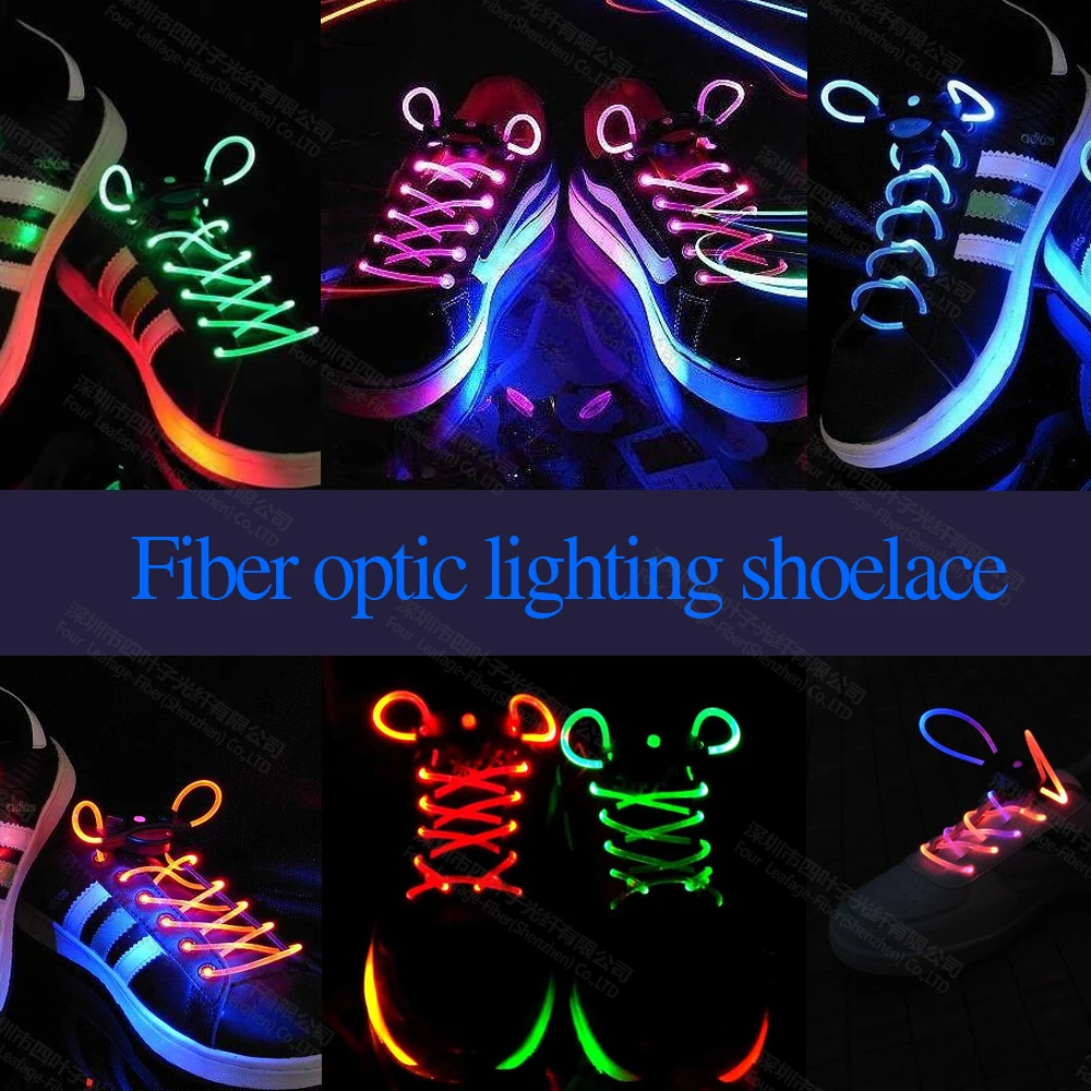 2,8 мм ТПУ вспышка боковое излучение свет led волоконно-оптический для одежды одежда свет наручный воротник шнурки освещение