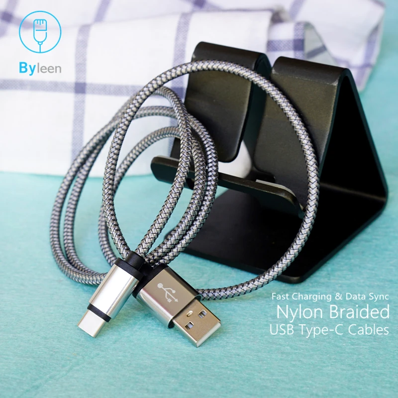 Usb-кабель быстрой зарядки Byleen Type-C 0 25 м/1 м/2 м для Ulefone power 5 3s T2 Pro Armor 2s Meizu 16th |