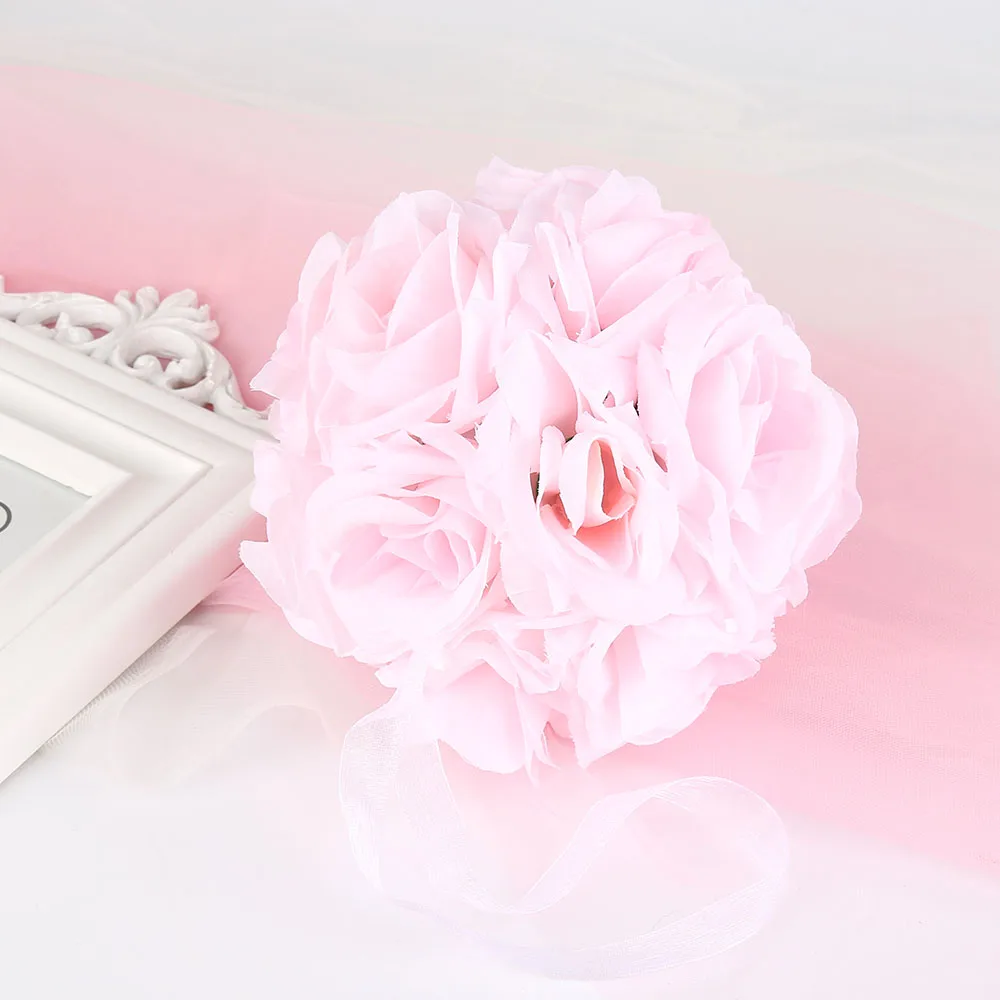 1 шт. искусственные шелковые цветочные шарики 15 х21 см|silk flower ball|flower ballhanging ball |