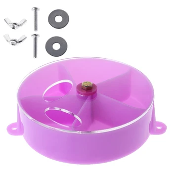 

Parrot Foraging Wheel Gnawed Toy Bite Resistant Food Box Bird Feed Storage Cases Nov-11B