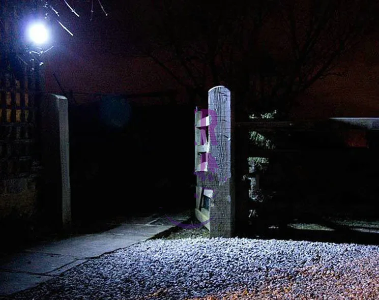 Светодиодный садовый светильник на солнечных батареях с датчиком движения PIR, 5 Вт, СВЕТОДИОДНЫЙ Уличный настенный светильник