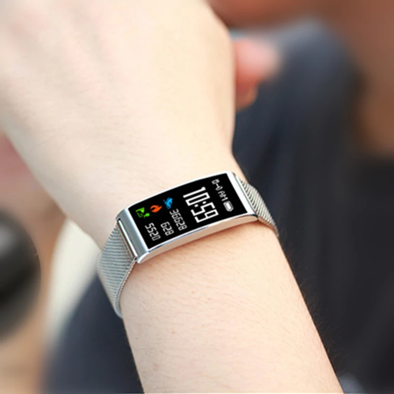 Мужские и женские фитнес трекер X3 Смарт часы браслет IP68 SmartBand пульсометр кровяное