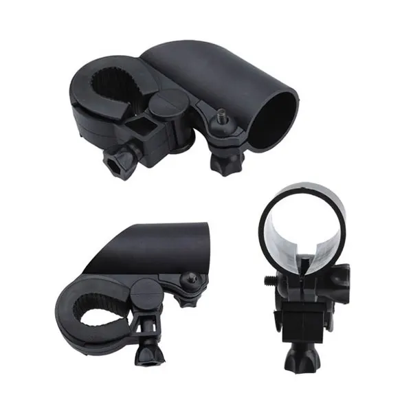 Perfect Mountain Bicycle Bike Flashlight LED Torch Holder Clip 2~3cm Diameter Universal Bike Lamp Mount Clamp Cycling Accessories 3