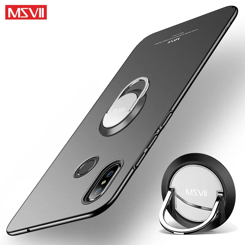 MSVII Cover For Xiaomi Mi Mix 3 2S 2 S Case Finger Ring Frosted Xiomi Holder Mix3 Mix2 |