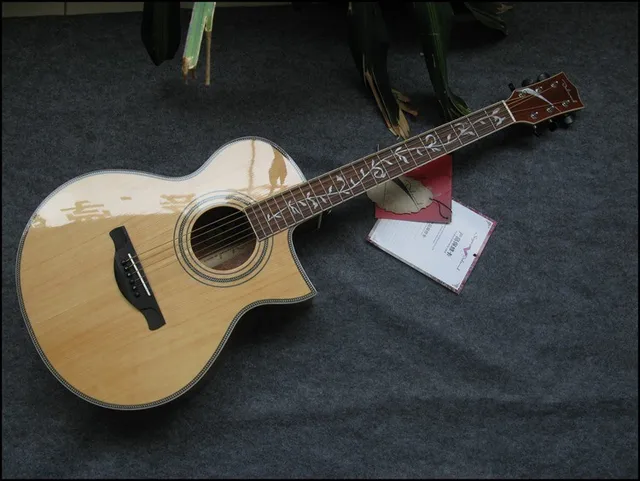 Cheap 40-28 NEW guitars 40 inch closed angle type Acoustic Guitar Rosewood Fingerboard guitarra with guitar strings