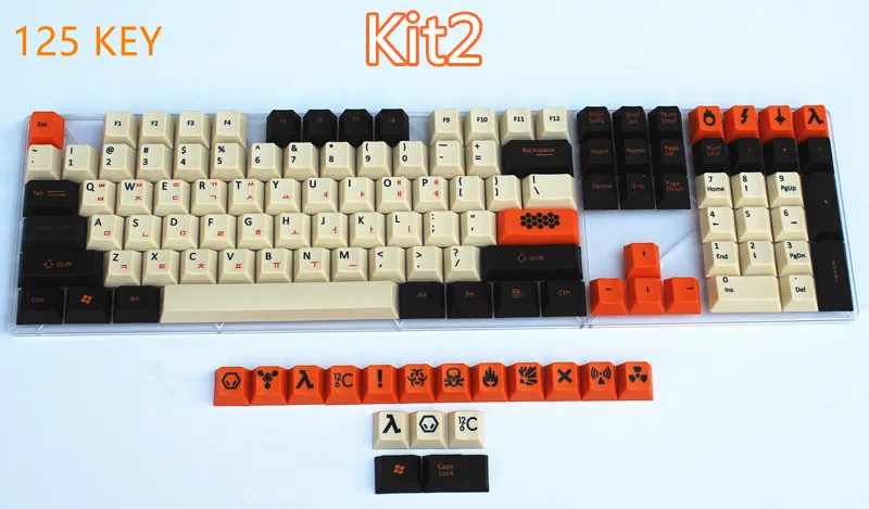 Крутой Джаз 108/125 PBT толстый Keycap сублимированный краситель Японский Русский корейский макет Cherry MX Переключатель для механической игровой клавиатуры