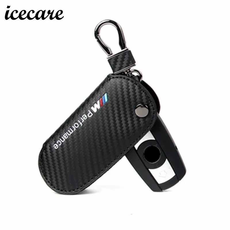 Icecare Пояса из натуральной кожи Ключи чехол для BMW E90 F30 F34 F10 X1 X3 X4 X5 X6 1 2 3 4 5 6 7 серии