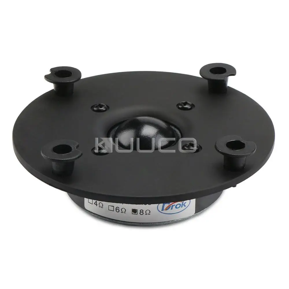 20W Neodymium magnet silk film dome Tweeter Speaker 4-inch 4 ohms HIFI Treble Loudspeaker for Multimedia Speakers/Mini Speakers