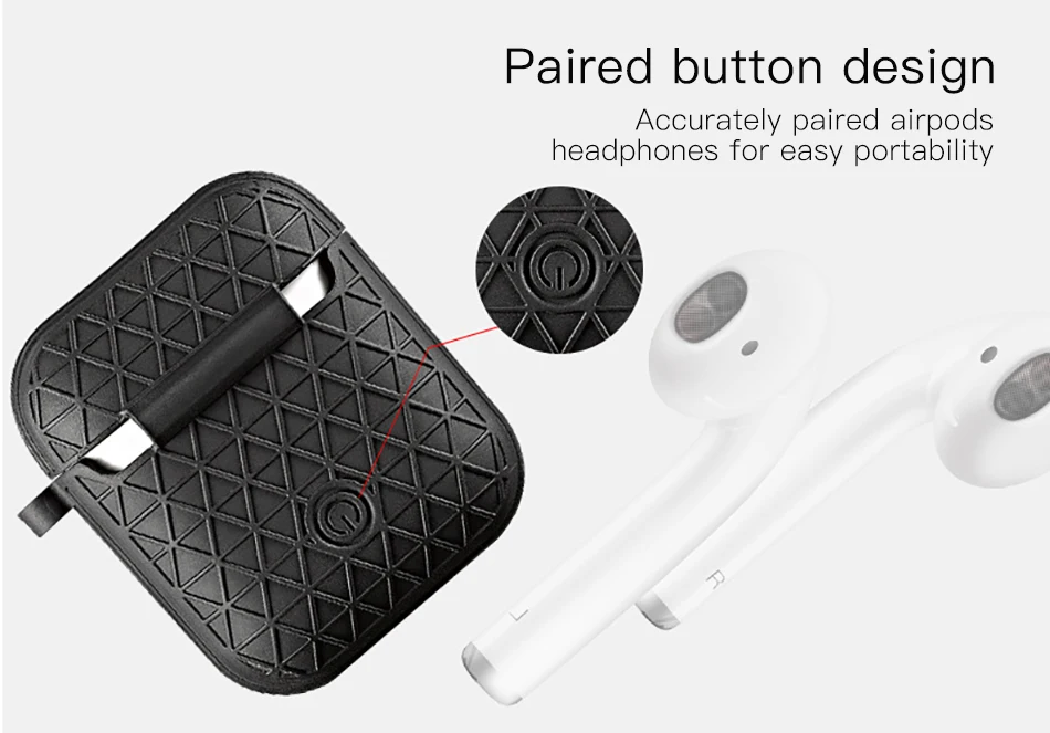 !ACCEZZ TWS Bluetooth Wireless Earphone Cover For Apple Airpods Earphone Case Portable Headset Accessories Covers With Keychain (4)
