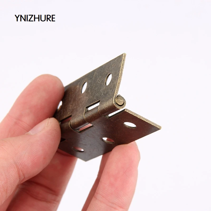 20pcs 64 * 39mm Limited Furniture Hinges Antique Wooden Gift Box Hinge