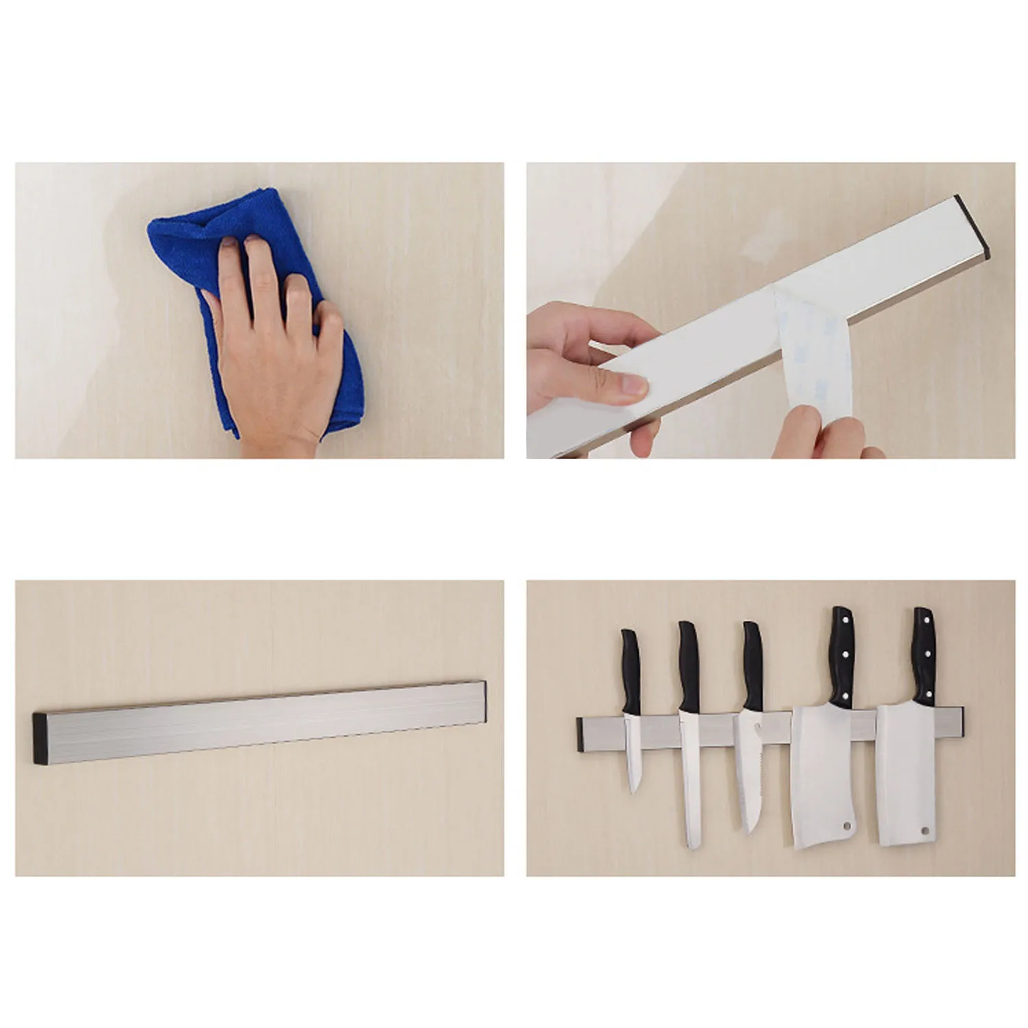 Магнитный самоклеящийся держатель для ножей длиной 12 2 дюйма|stand for knives|magnet knife