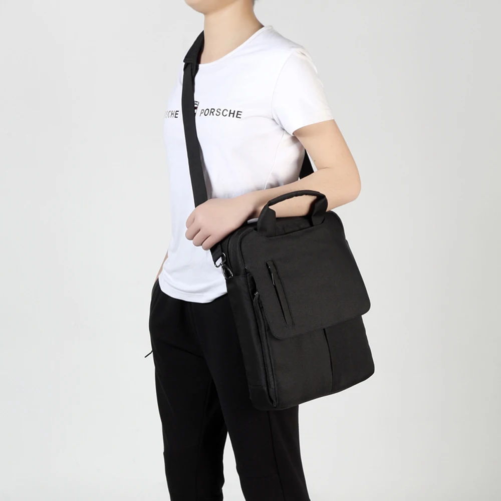 Сумка для ноутбука 13,3 "14", водостойкий оксфордская сумка, Посланник сумка с ремешком, Carry On ручка для мужчин бизнес