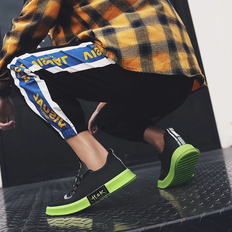 

Hot New Shoes Men Sneakers Knitting Sock Shoes Male Comfortable Fast Running Shoe Man Shose Hommes Summer Hot Sale LC250067