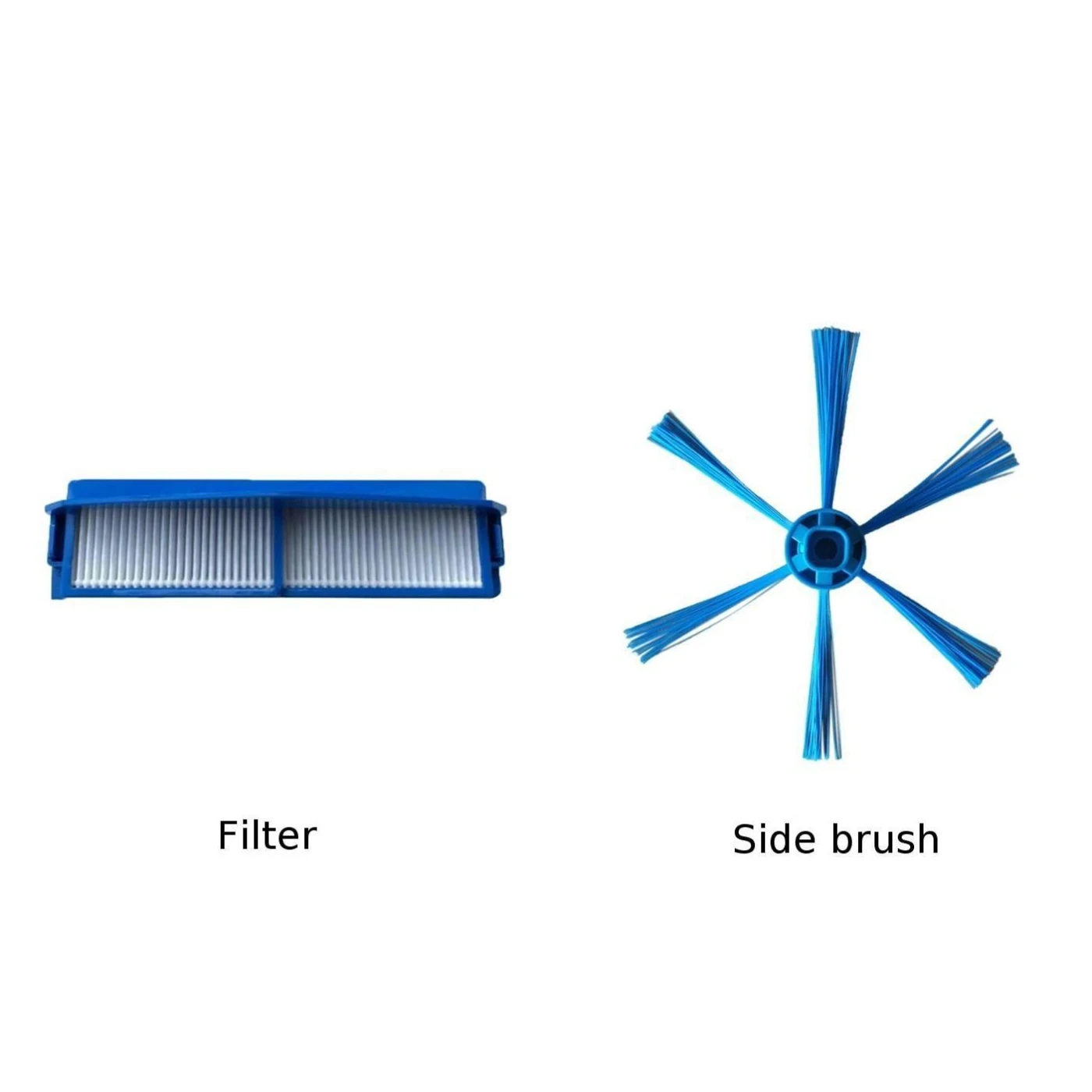 Для Philips FC8007 FC8792 FC8794 FC8796 Запчасти для пылесоса боковая щетка + фильтр