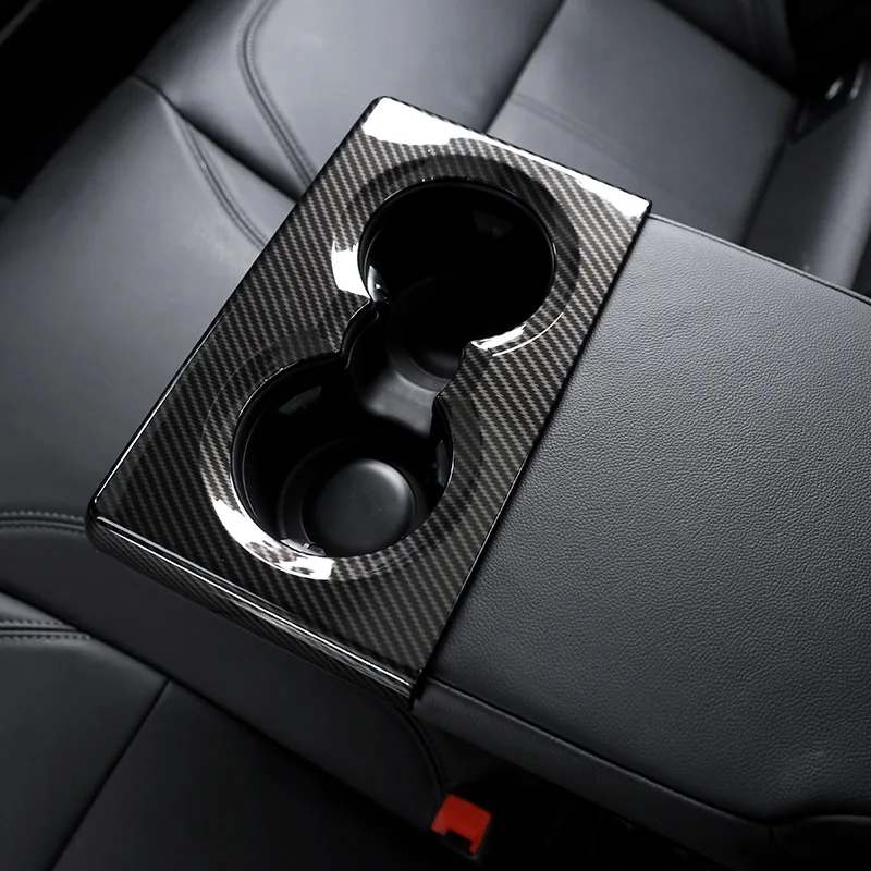 Piezas de corte Interior automotriz de fibra de carbono para accesorios de coche Alfa Romeo giulía 2017