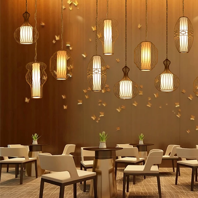 Skandinavischen führte pendelleuchten hanglamp Metall + gewebe für ... Skandinavischen führte pendelleuchten hanglamp Metall + gewebe für ...