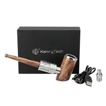 100% Оригинал Kamry E-Pipe комплект Электронных Кальян Пера 1100 мАч Мощность Деревянный Дизайн E Труб K1000 Plus Электронные сигареты Жидкостью Vape Пера