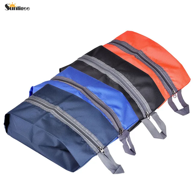 Sunligoo 210d Nylon Portable Waterproof Shoe Bags Organizer Travel Sunligoo 210d Nylon Portable Waterproof Shoe Bags Organizer Travel Storage Bag Pouch With Zipper Closure