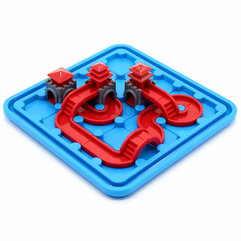 Najtaniej IQ zabawki dla dzieci bloki łączące 80 wyzwanie z rozwiązaniem rodzina logiczne gry myślące Jouet Enfant Intelligent