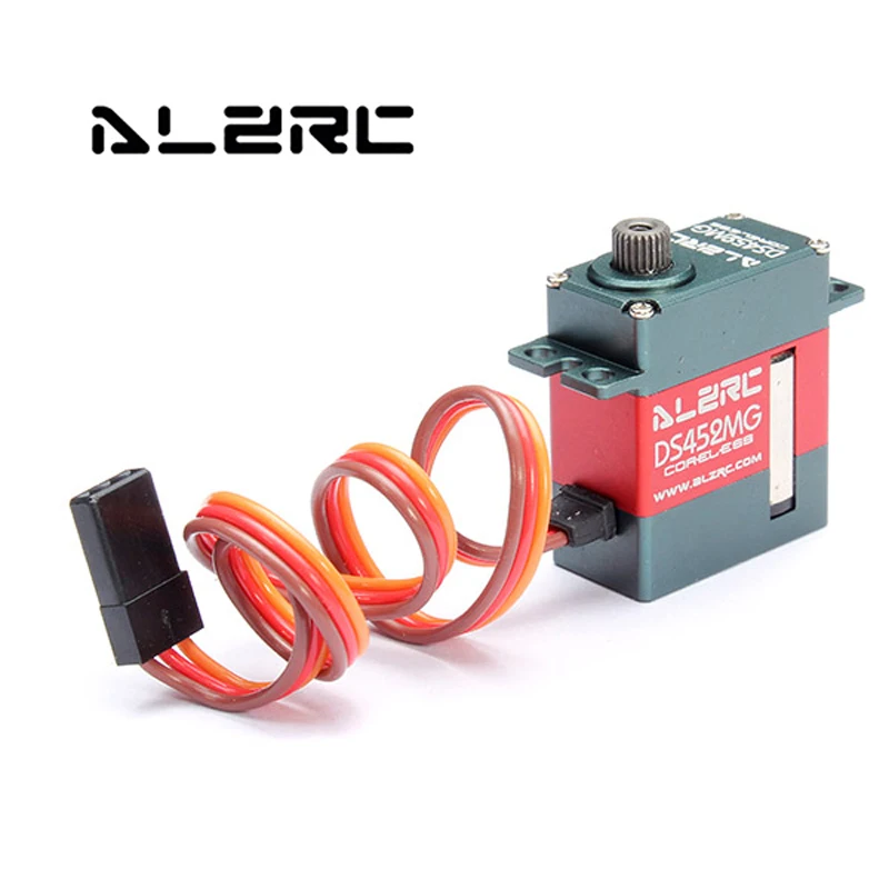

Free shipping ALZRC DS452MG 450 CCPM Mini Digital Metal Coreless Servo For RC Helicopter Spare Parts