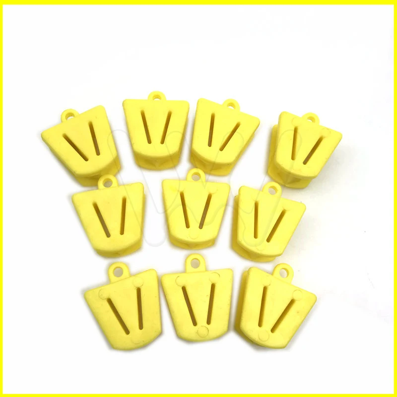 10Pcs Dental Bite Block Retractor Opener Silicone Mouth Props Cushion AdultChild (3)