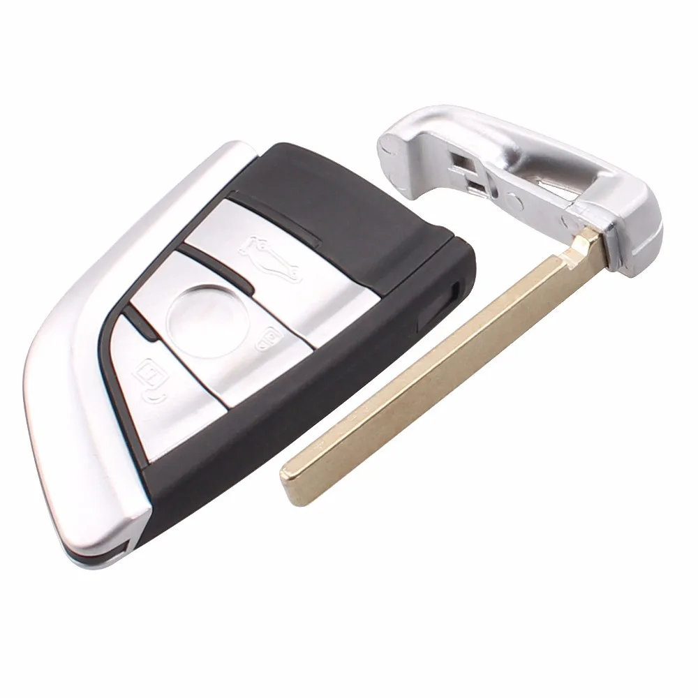 

3 Buttons Smart Replacement Remote Key Shell Case Fob Key Case For For BMW X5 X 6 Case Keyless Fob Uncut Blade