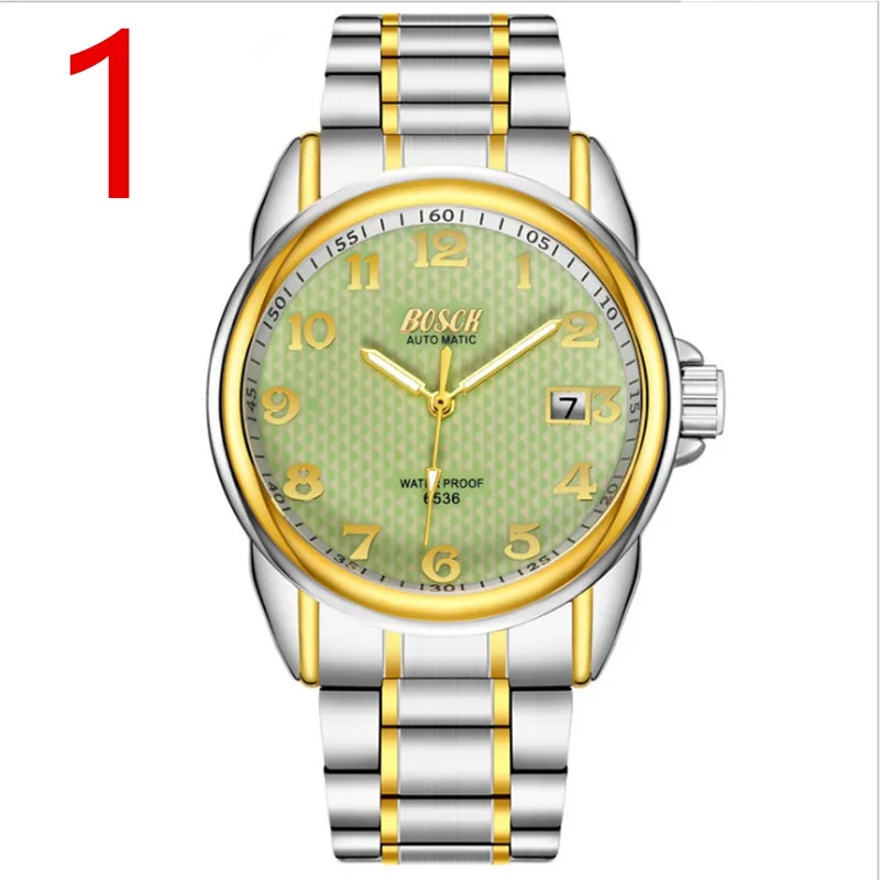 Элегантные и роскошные мужские деловые кварцевые часы показывают зрелый мужской Шарм .. 38