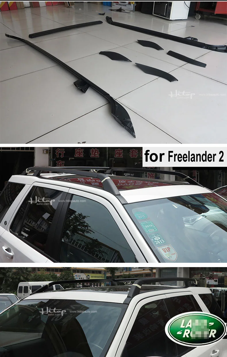 Утепленные крыша багажник рейлинге бар для freelander 2 2004-, оригинальная модель, гарантировует хорошее качество, 6 лет опыт внедорожник