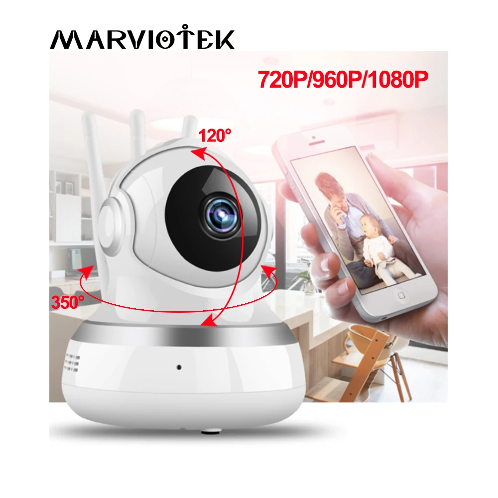 

HD 1080P Wifi IP Camera 360 Degrees Rotation Night Vision Network Video Surveillance Home Security Plug And Play PTZ Camera 720P