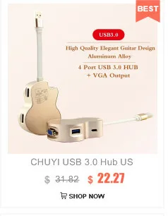 CHUYI type-C 3,1 к USB 3,0 OTG концентратор Высокоскоростной мини USB сплиттер адаптер для Macbook huawei Matebook PC Аксессуары для смартфонов