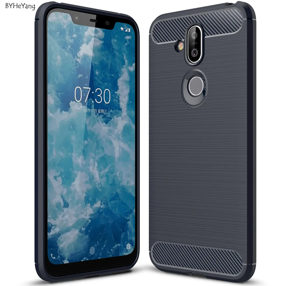 For Nokia 8.1 Case For Coque Nokia 8.1 Cover Soft TPU Silicone Soft Anti-Knock Protective Back Cover for Nokia 8.1 Phone Fundas For Nokia 8.1 Case For Coque Nokia 8.1 Cover Soft TPU Silicone Soft Anti-Knock Protective Back Cover for Nokia 8.1 Phone Fundas