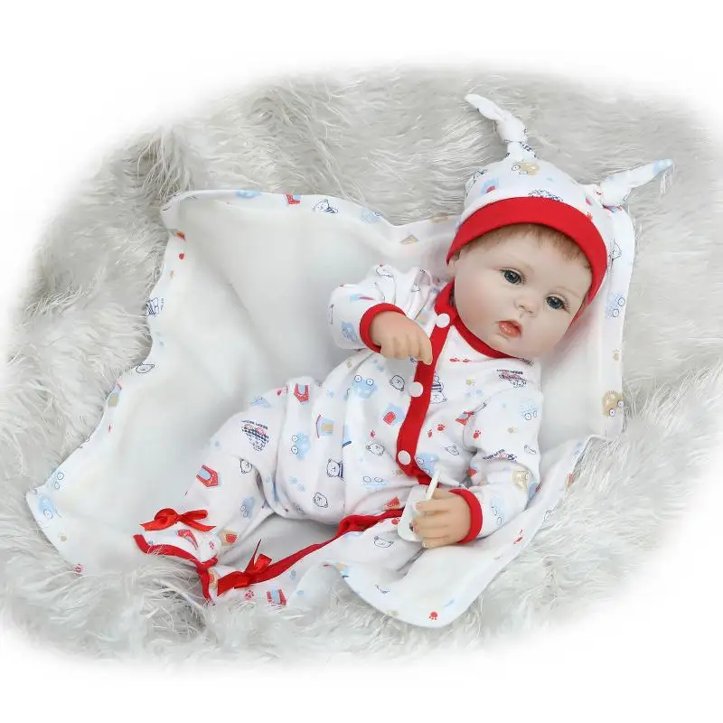 

Hotsale 42cm Fashion silicone reborn baby dolls Lifelike baby alive handmade doll reborn doll brinquedos kids toys gift