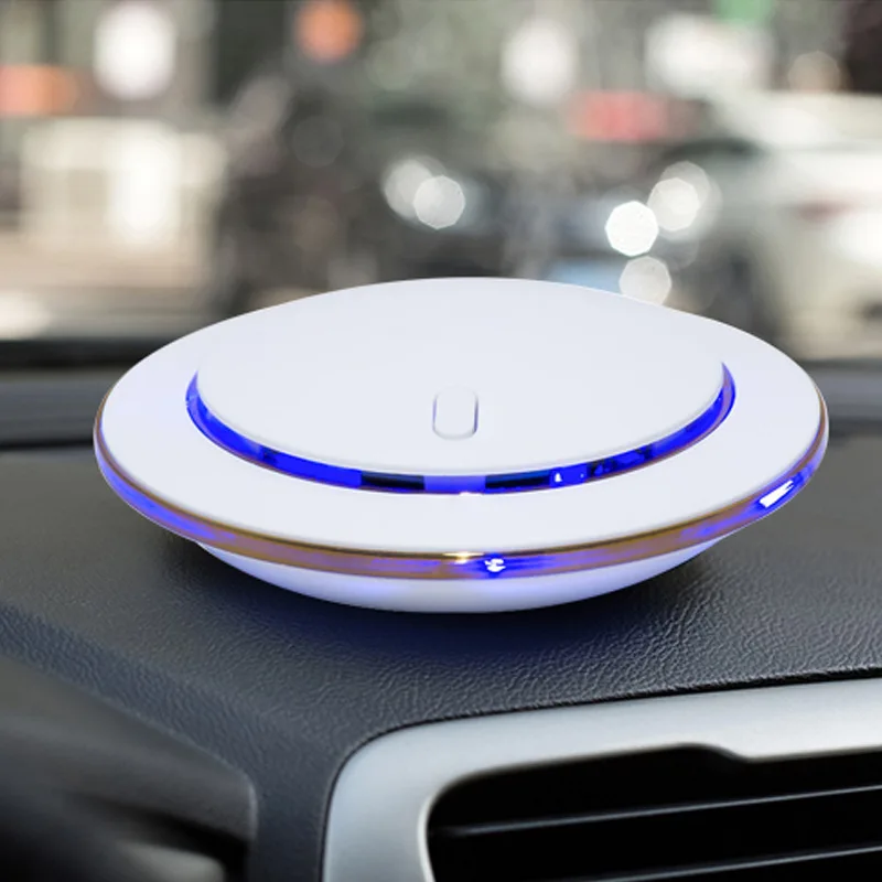 Intelligent Anion Air Purifier for Car Aroma Air Cleaner remove Formaldehyde Smoke Dust Air Freshener White /Black intelligent car air freshener car ionic air purifier removes cigarette smoke bacteria odor smell black glossy finish