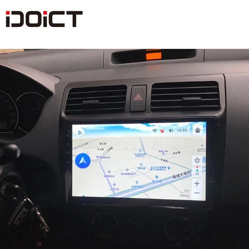 Discount IDOICT Android 8.1 IPS 2G+32G  Car DVD Player GPS Navigation Multimedia For Suzuki Swift radio 2008-2015 car stereo 2