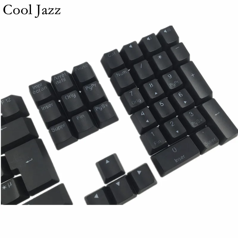 Cool Jazz 108 клавиш Толстая клавиатура PBT с двойной подсветкой колпачок для FR ISO макет