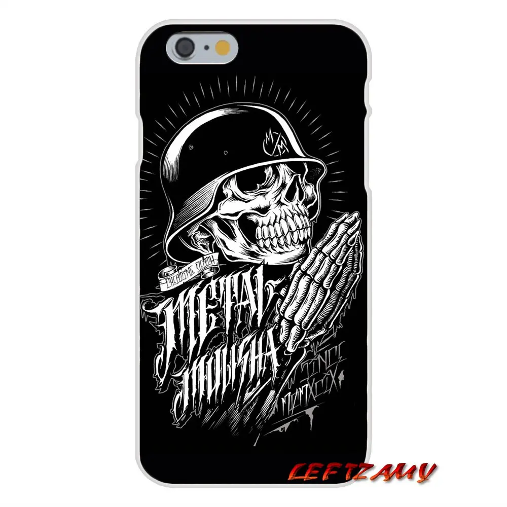 Металлические аксессуары для телефона Mulisha чехлы iPhone X XR XS MAX 4 4S 5 5S 5C SE 6 6S 7 8