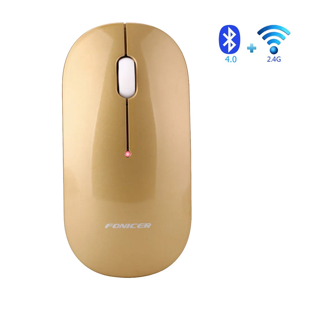 

Bluetooth 4.0 Dual Mode Wireless Business Office Mouse 2.4G 2017 good selling mouse Souris de jeu oct.9