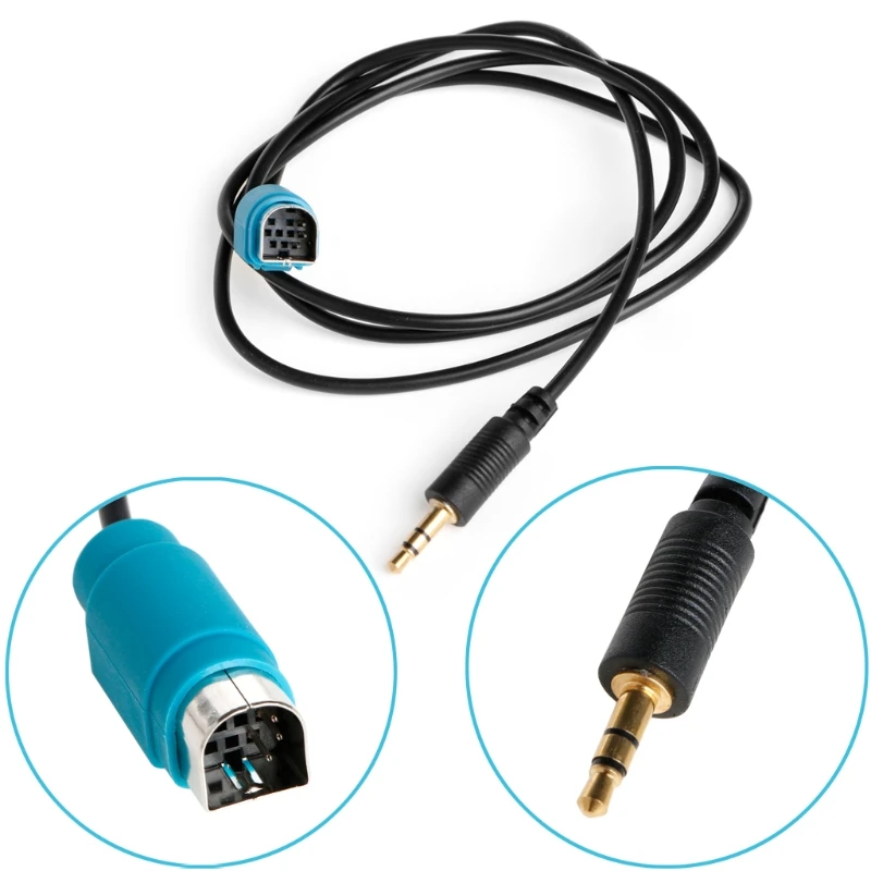 

ALPINE KCE-236B FULL SPEED MP3 3.5mm Aux Jack Audio Adapter For iPOD MP3 PSP Car Accessories