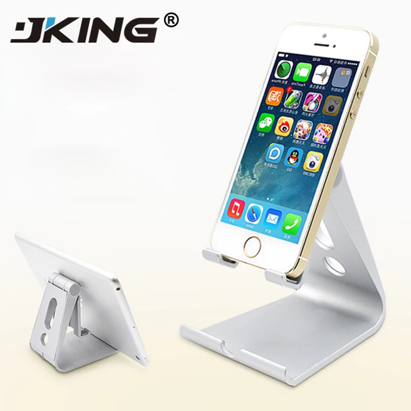 JKING Desk Phone Holder Stand Multi angle Fold Mount Holder Kitchen