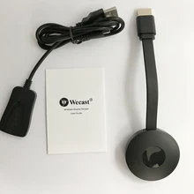 Новейшая упаковка Высокое качество wifi дисплей HD ТВ ключ Wecast E8 ТВ-палка Miracast Airplay DLNA