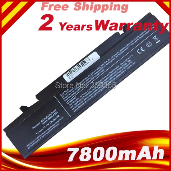 Аккумулятор 7800 мАч для SAMSUNG RC410 RC420 RC510 RC520 RF410 RF510 RF511 RF710 RF711 RV408 RV411 RV415 RV508 RV509 RV511
